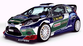 Ford Fiesta WRC 3D renders