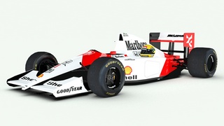 McLaren F1 3D renders