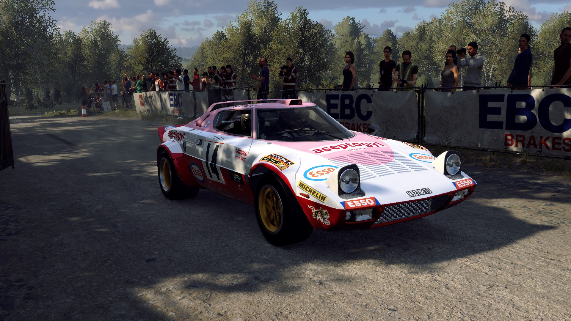 Lancia Stratos Aseptogyl livery for Dirt Rally 2.0