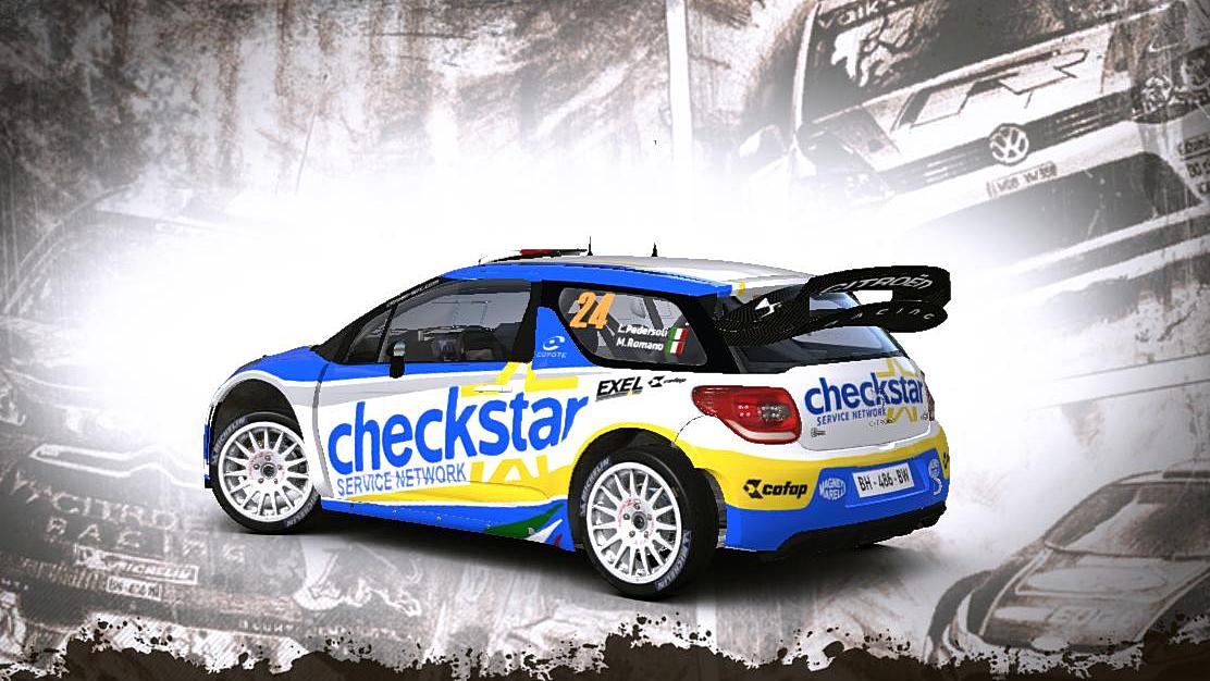Citroen DS3 WRC livery/skin mod download